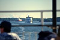Laivų eismas prie Stokholmo